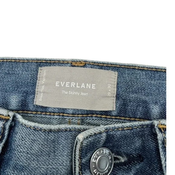 Everlane The Skinny Jean Raw Hem 29 - Picture 4 of 10